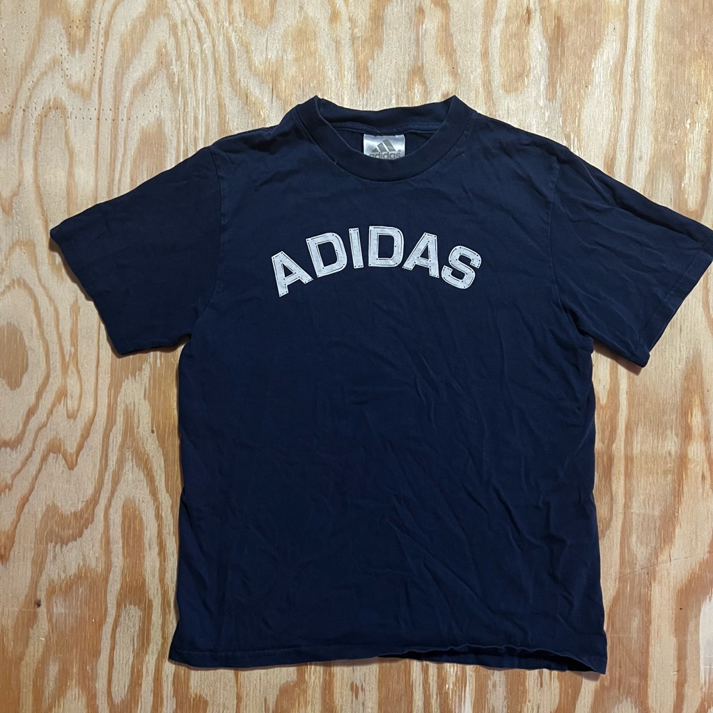 Boys Navy Blue Adidas Tshirt